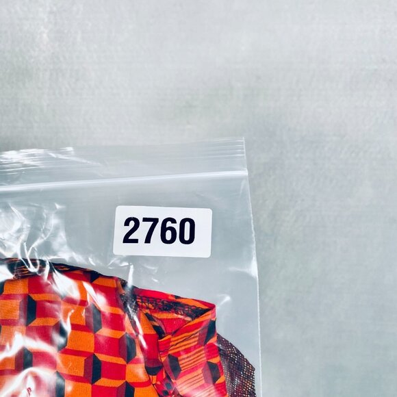 Sans Souci Top Womens S Red Stretch Spiked Buttons Career Artsy - Picture 12 of 12